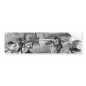 Mediaeval Knights Jousting Bumper Sticker bumper stickers