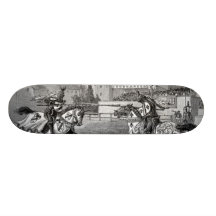 Mediaeval Knights Jousting Skateboard