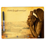 Mediaeval Le Stryge Gargoyle at Notre Dame, Paris