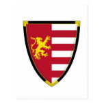 Mediaeval Lion Shield Postcard
