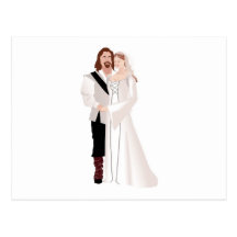 Mediaeval Lord And Lady Postcard