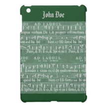 Mediaeval Music Manuscript iPad Mini Case