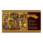 Mediaeval Nativity business cards