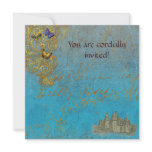 Mediaeval Storybook Castle Royal Invitation Card