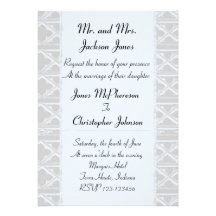 Mediaeval Style Wedding Invitation