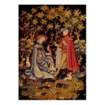 Mediaeval tapestry lovers business cards