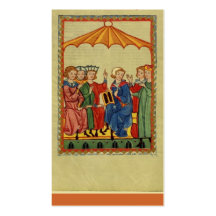 Mediaeval times business cards