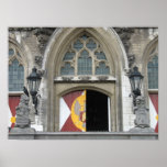 Mediaeval Town Hall Middelburg Photo Poster Print