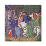 Mediaeval wedding procession magnets