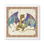 Mediaeval Wyvern magnets