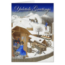 Mediaeval Yuletide Greetings Cards