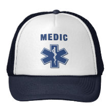 Medic Star of Life Mesh Hat