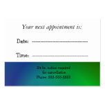 Medical Appointment Business Card Templates