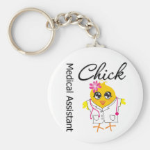 Medical Assistant Chick Key Chains