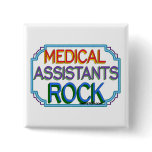 Medical Assistants Rock buttons