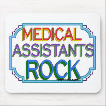 Medical Assistants Rock Mouse Pad
