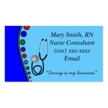 Medical Business Cards Waves II