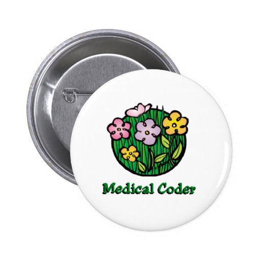 Medical Coder Blooms 1 Pins