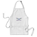 Medical Coders Blue CS Print aprons
