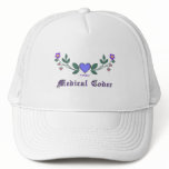 Medical Coders Blue CS Print hats