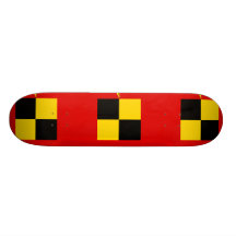 Medical Command Commander, Germany flag Skateboard