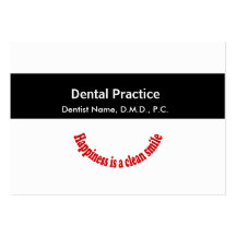 Medical Dentist Appointment Card Business Card Template