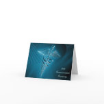 Medical Graduation Announcement Card