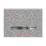 Medical Humanism DNA postcards