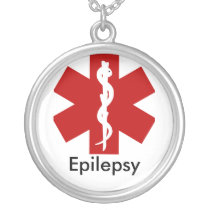 Medical ID Alert Necklace - Epilepsy