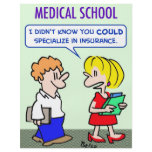 medical school specialise insurance flyers