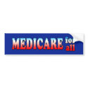 Medicare for All Bumper Sticker bumper stickers