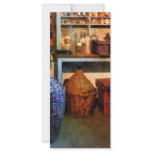 Medicine Bottles and Baskets Rack Card