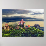 medieval castle poster