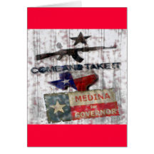 Medina For Governor Cards