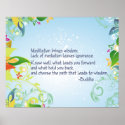 Meditation Buddha posters