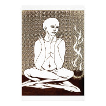 "Meditation" by E. Lewis Evans Stationery