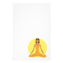 Meditation Customized Stationery