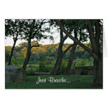 Meditation in the Meadow Greeting Card