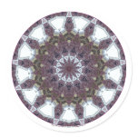 Meditation Mandala Label stickers