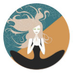 Meditation stickers