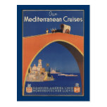 Mediterranean Cruises Postcard