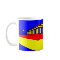 Mediterranean Seashore Coffee Mugs