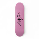 Medium Pink Funny Little Bat Skate Boards