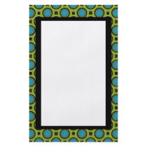 medium turquoise green circles