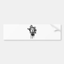 Medua Head Bumper Stickers