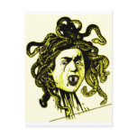 MEDUSA as VAMPIRE Vintage print in GOLD Post Card