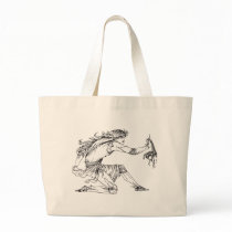 Medusa Aubrey Beardsley Canvas Bag