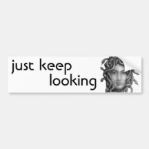 Medusa Bumper Sticker