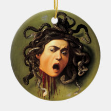 Medusa, Caravaggio Christmas Tree Ornaments