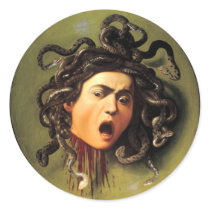 Medusa, Caravaggio Sticker